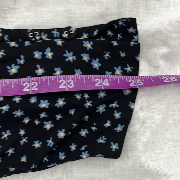 NWT Madewell Seamed Long-Sleeve Mini Dress in Ditsy Floral!!! - Picture 11 of 12